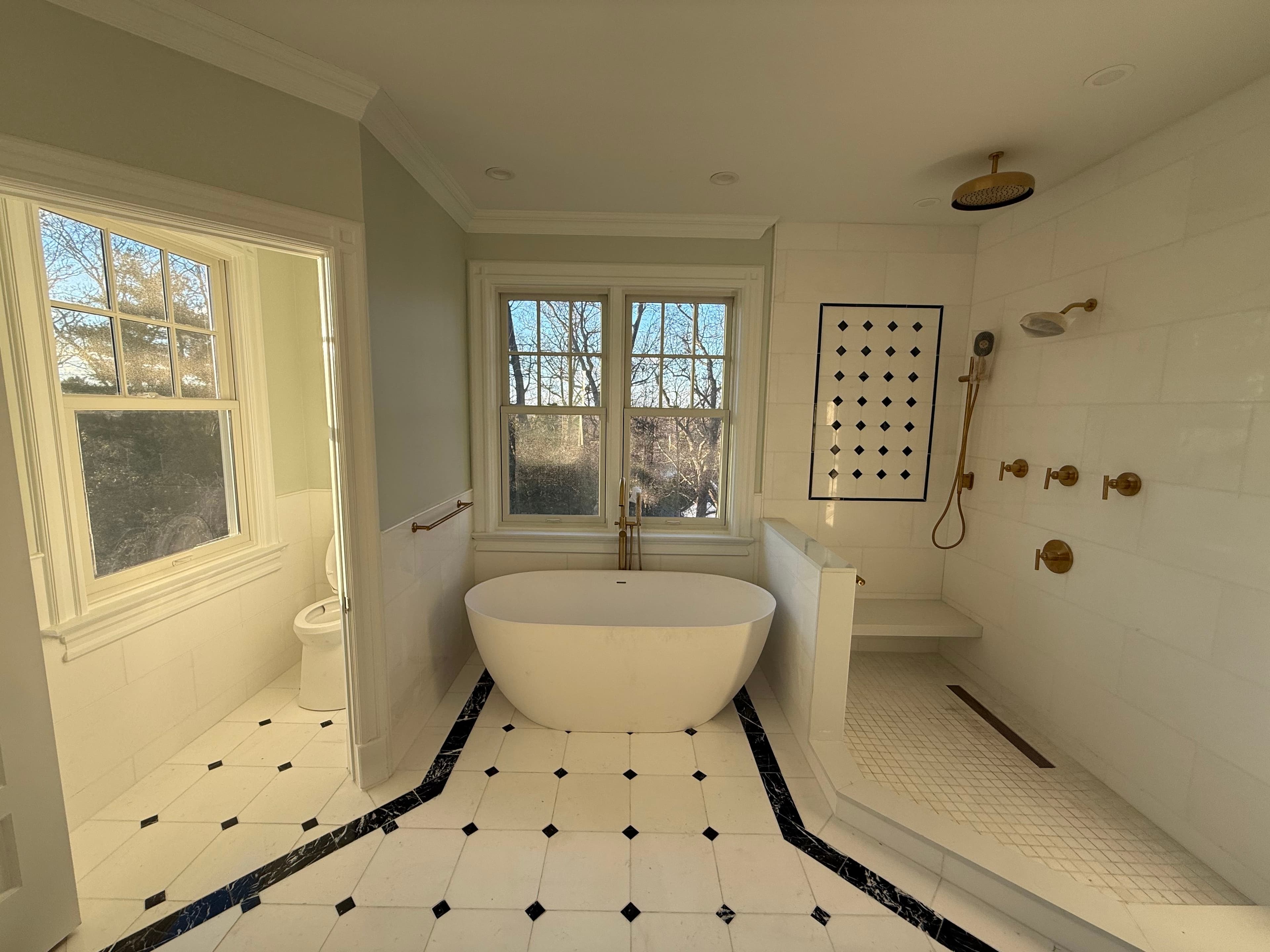 Custom home exterior showcasing premium craftsmanship